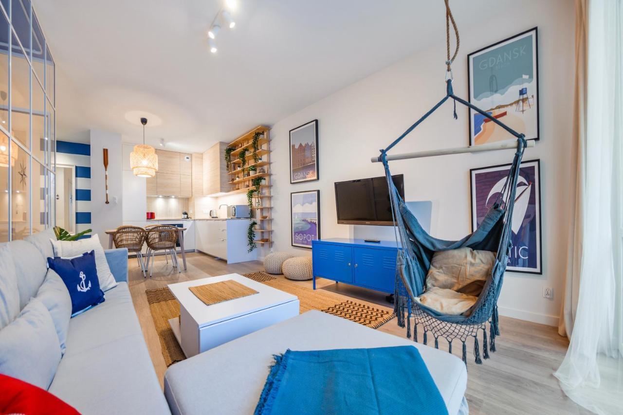 Apartamenty Sun & Snow Riverfront Gdańsk Buitenkant foto
