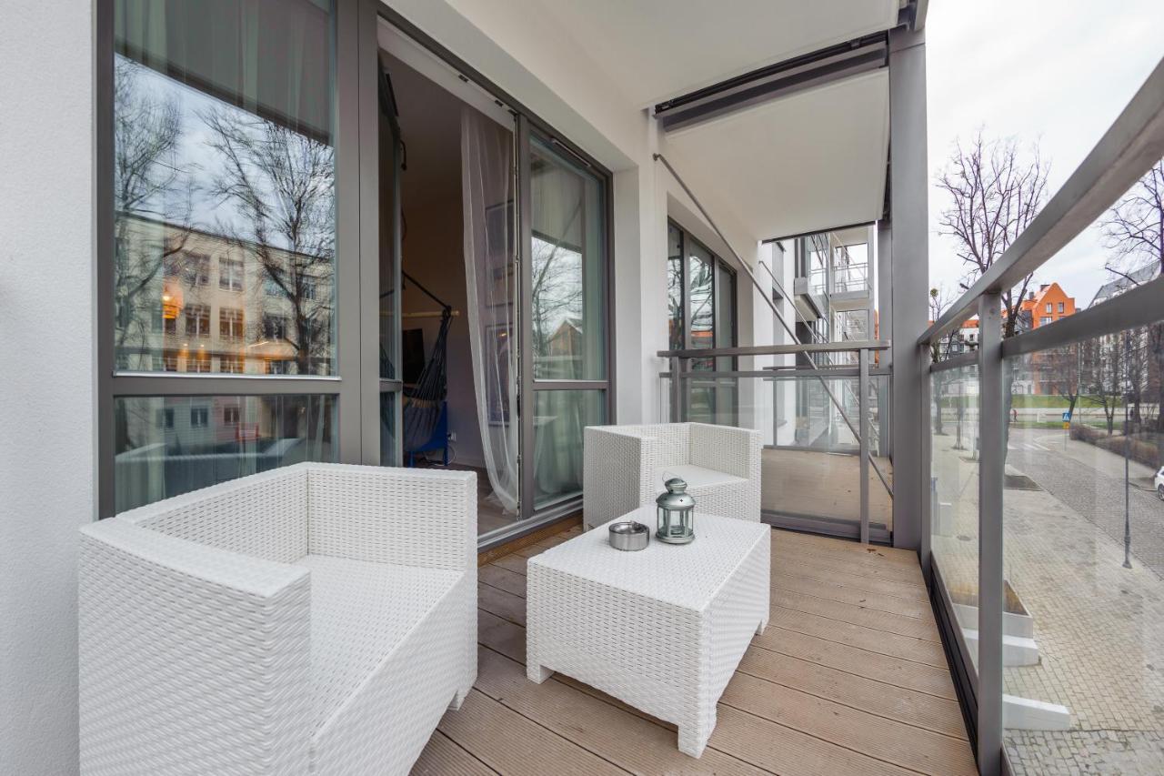 Apartamenty Sun & Snow Riverfront Gdańsk Buitenkant foto